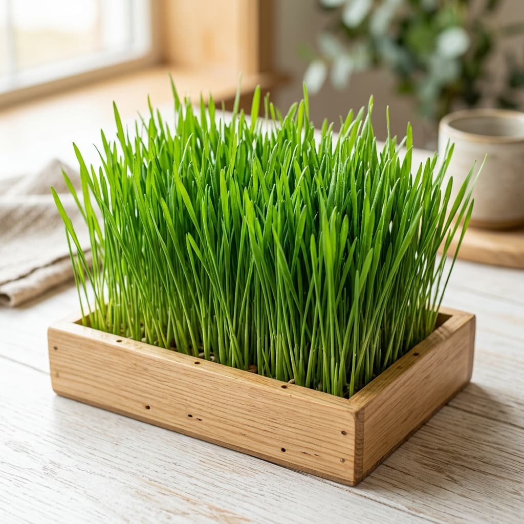 Wheatgrass Microgreens